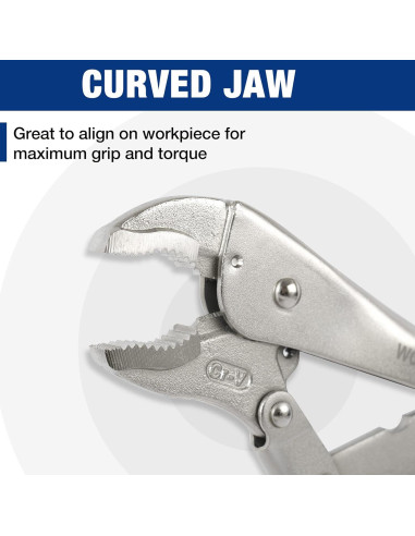 WORKPRO Kit de Herramientas 408 Piezas + Pinzas 5 Piezas