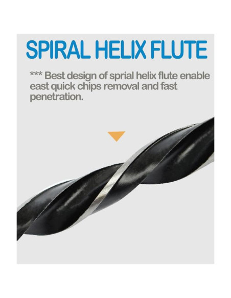 Broca Brad Point 12 mm MAX-CRAFT 5 Pcs para Madera Dura