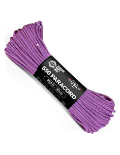 Cuerda de Paracaídas Atwood Rope MFG 30.48m 7-Hebras Azul/Rosa