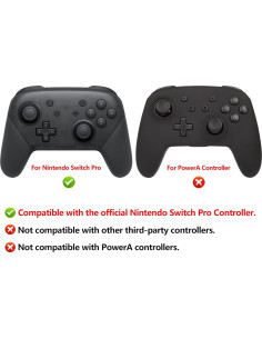 eXtremeRate Joystick Negro 3D para Controlador Pro Nintendo Switch 2