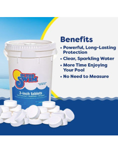 Kit de Apertura de Piscina In The Swim 5 Libras Cloro 3" 2