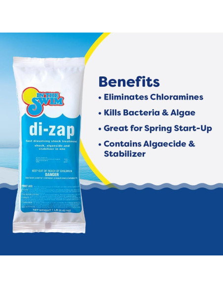 Kit de Apertura de Piscina In The Swim 5 Libras Cloro 3"