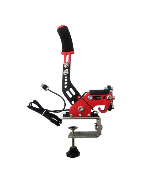 Freno de Mano USB Guil Vim Rojo para PC - Simulador de Carreras