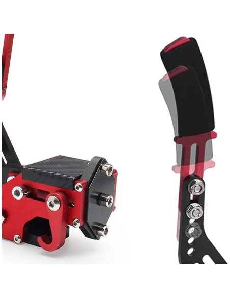 Freno de Mano USB Guil Vim Rojo para PC - Simulador de Carreras