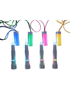 Bolígrafos LED iluminados Zugar Land - Paquete de 4 colores 2