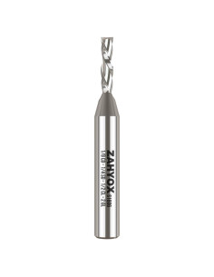 Fresa CNC Espiral Inversa ZahyoX 3.175 mm Carburo Sólido