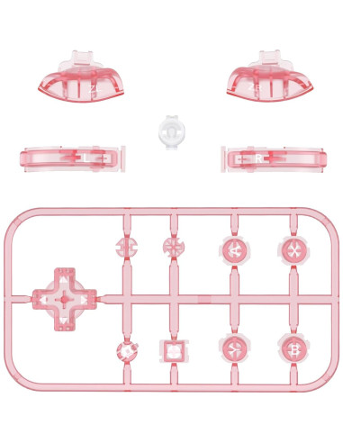 Juego de Botones de Reemplazo eXtremeRate Rosa Cherry para Switch Lite