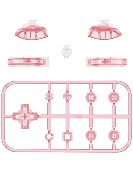 Juego de Botones de Reemplazo eXtremeRate Rosa Cherry para Switch Lite
