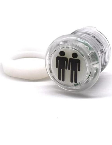 4 Botones LED Arcade 24mm Arcity 5V Blanco con Microswitch