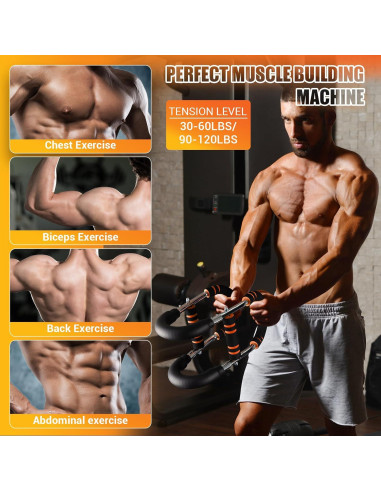 Entrenador de Brazos Twister JHMFDDSB TAT-002 30-120kg