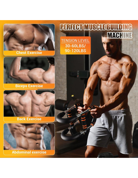 Entrenador de Brazos Twister JHMFDDSB TAT-002 30-120kg