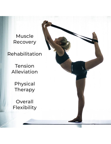 Correa de Yoga Sunshine Yoga 10-Pack 182 cm Ajustable