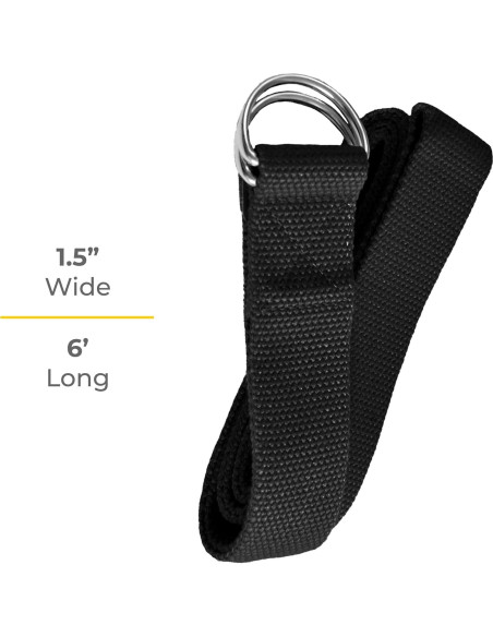 Correa de Yoga Sunshine Yoga 10-Pack 182 cm Ajustable