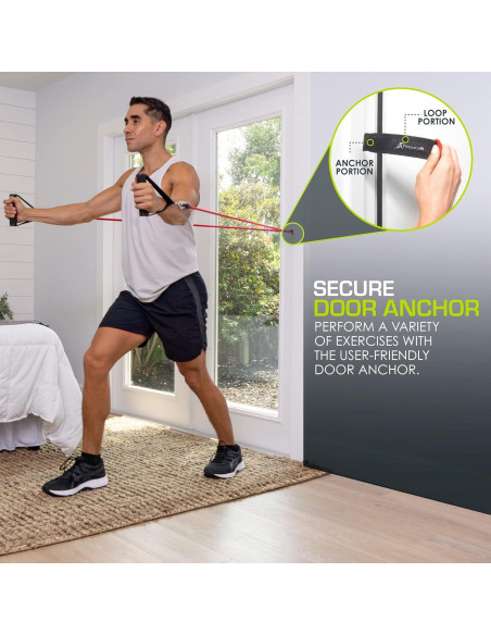 Banda de Resistencia ProsourceFit Roja 8-12 LB para Ejercicio