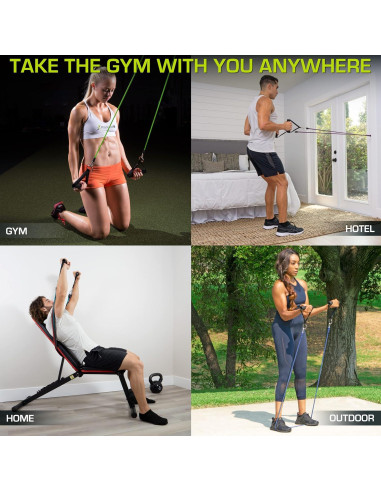 Banda de Resistencia ProsourceFit Roja 8-12 LB para Ejercicio