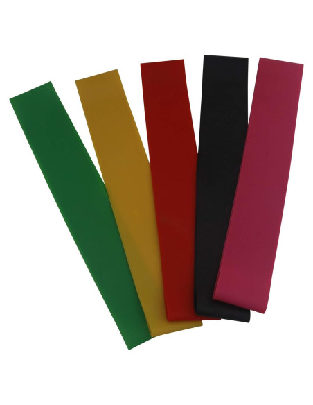 Conjunto 5 Bandas Elásticas Fitness First Resistencia