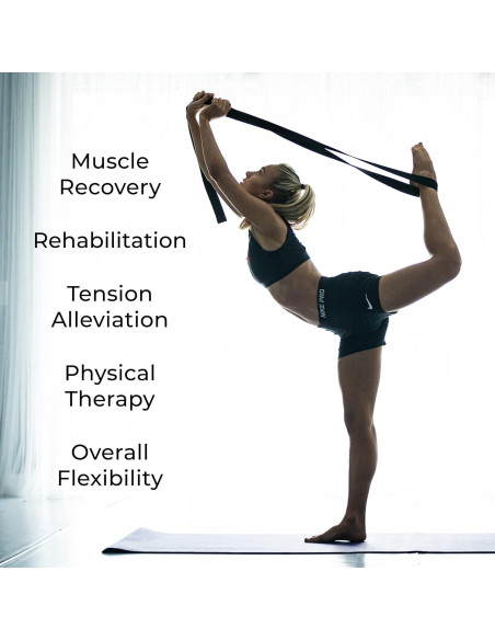 Correa de Yoga Sunshine Yoga 10-Pack 243,84 cm Púrpura