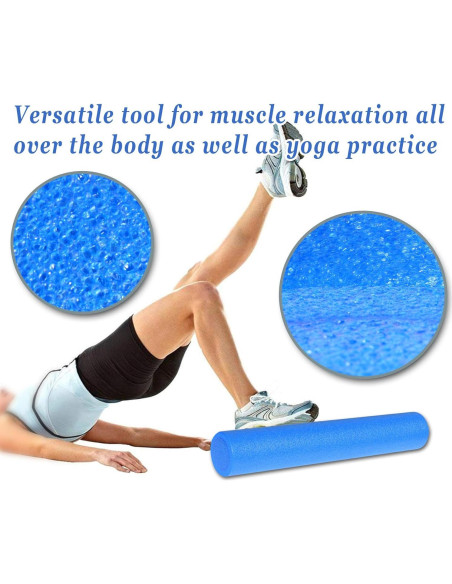 Rodillo de Espuma Firme Strong Camel 89.86 cm Azul