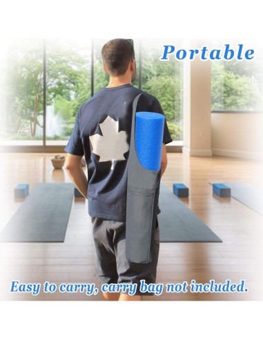 Rodillo de Espuma Firme Strong Camel 89.86 cm Azul