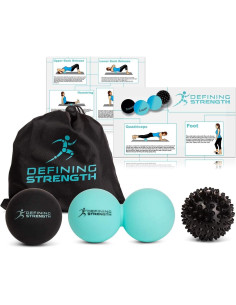 Juego de 3 Pelotas de Masaje Defining Strength - Alivio Muscular 2