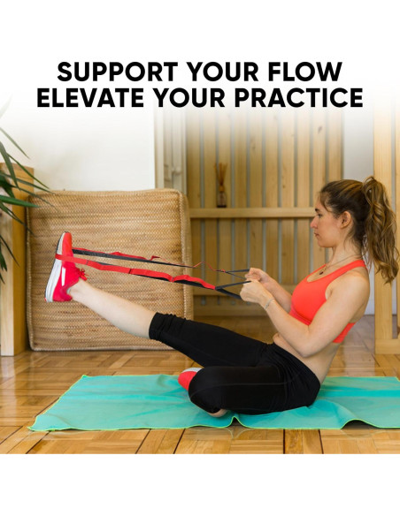 Correa de Estiramiento de Yoga Toxford 190.5 cm 10 Laos