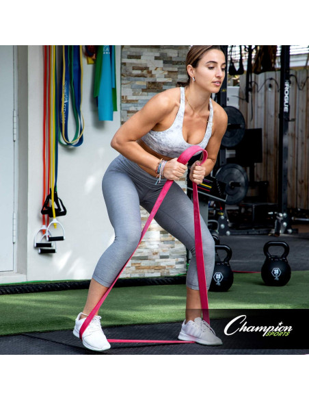 Banda de Resistencia Champion Sports Roja Pesada 106.68cm