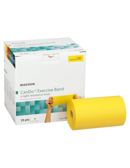 Banda de Resistencia McKesson Can Do Amarillo 12.7cm x 22.86m