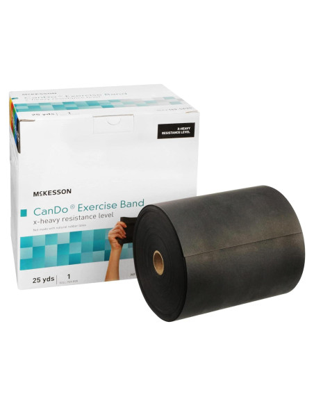 Banda de Resistencia McKesson Negra 12.7 cm x 22.86 m Extra Pesada