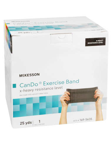 Banda de Resistencia McKesson Negra 12.7 cm x 22.86 m Extra Pesada