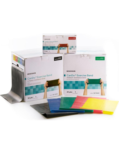 Banda de Resistencia McKesson Negra 12.7 cm x 22.86 m Extra Pesada