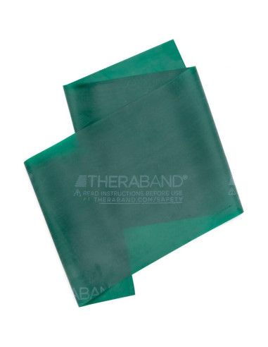 Bandas de Resistencia THERABAND Láttex Verde Pesado 1.52m