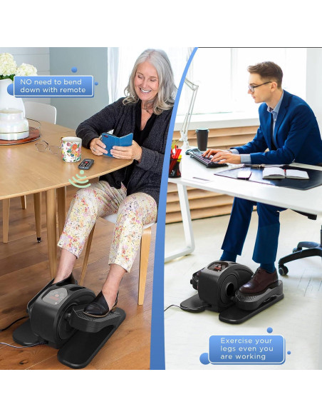 Máquina Elíptica Bajo Escritorio Tvdugim Compacta con Control Remoto