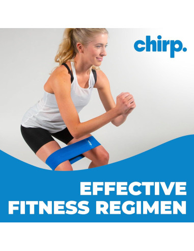 Bandas de Resistencia Chirp - 3 Niveles, 80 cm, Calidad Premium
