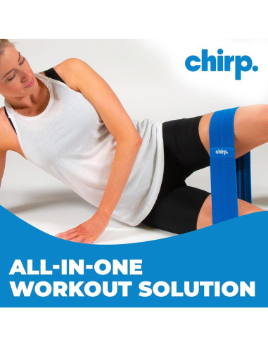 Bandas de Resistencia Chirp - 3 Niveles, 80 cm, Calidad Premium