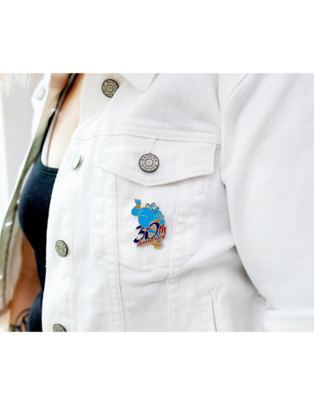 Pin de Esmalte Aladino Disney 30 Aniversario Genio