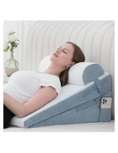 Cojín en cuña viscoelástica Ziiyllean 3 piezas 30.48 cm