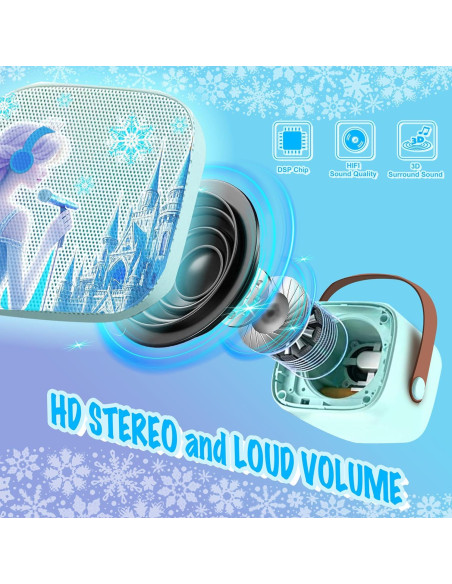 Máquina de Karaoke para Niñas P2 con 2 Micrófonos Inalámbricos