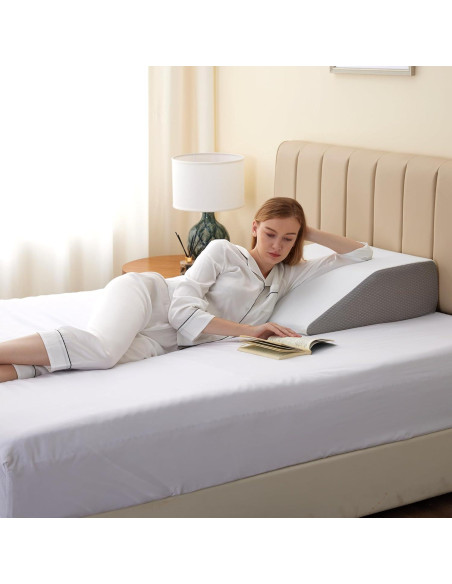 Almohada Elevadora de Piernas Bedluxe 20 cm Espuma Viscoelástica