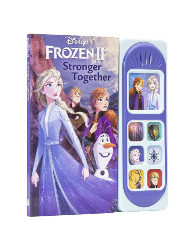 Disney Frozen 2 Elsa, Anna, and Olaf - Stronger Together Little Sound Book - PI Kids (Play-A-Sound)