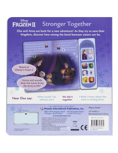 Disney Frozen 2 Elsa, Anna, and Olaf - Stronger Together Little Sound Book - PI Kids (Play-A-Sound) 2