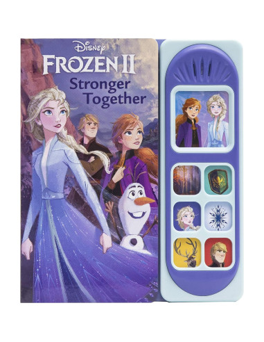 Disney Frozen 2 Elsa, Anna, and Olaf - Stronger Together Little Sound Book - PI Kids (Play-A-Sound)