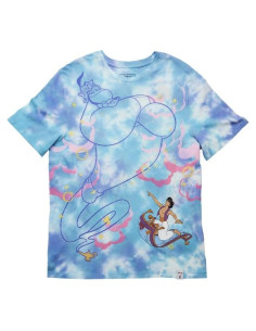 Camiseta Loungefly Disney Aladino Genio Unisex Tie Dye
