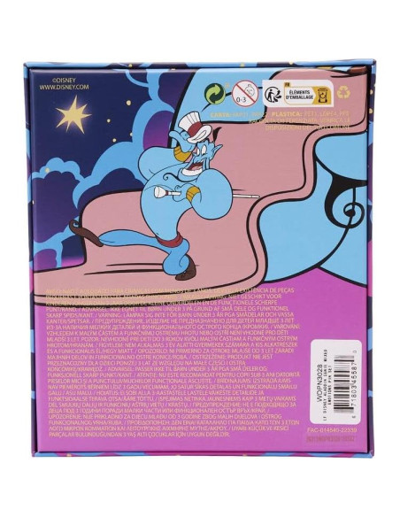 Conjunto de Pines Loungefly Disney Aladino Genio