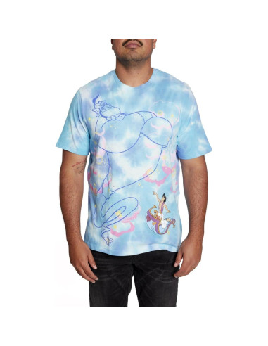 Camiseta Unisex Loungefly Disney Aladino Genio 3XL Tie Dye