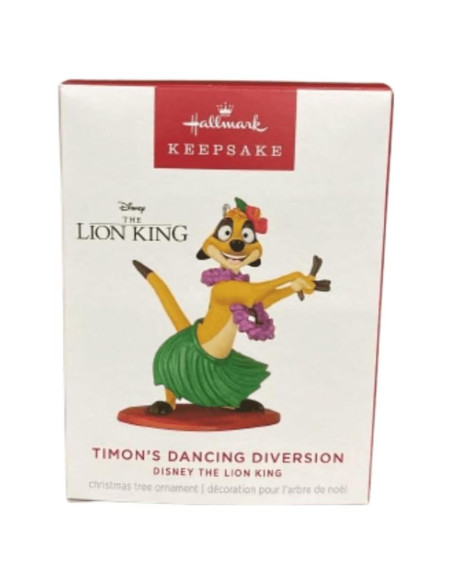 Adorno Hallmark 2024 Timón El Rey León Edición Limitada