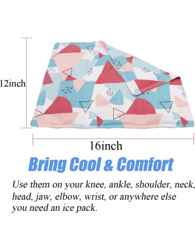 Paquete de Hielo Reutilizable HI FINE CARE 40x30 cm Terapia Fría