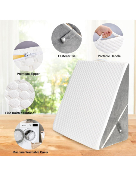 Almohada Cuña Ajustable COOLBEBE 22-30 cm para Dormir