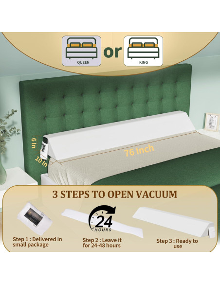 Cojín Wedge para Cabecera FAMLUX PRESTIGE 30D King