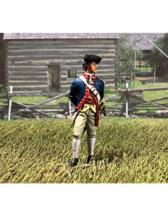 Figura de Soldado Continental W. Britain 1:30 Metal 6,03 cm 2
