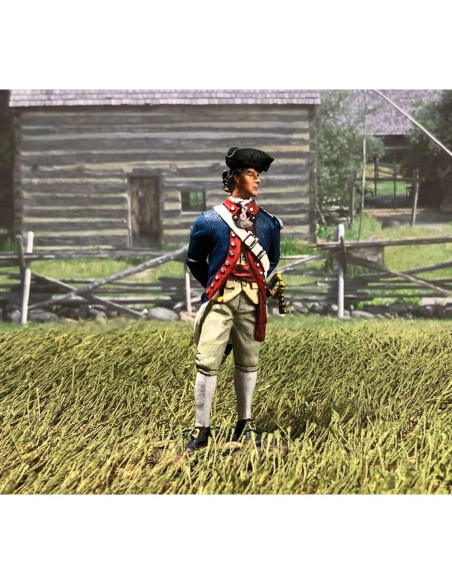 Figura de Soldado Continental W. Britain 1:30 Metal 6,03 cm